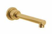 Moen Align 10-Inch Tub Spout in Brushed Gold - TF195827BG - Perfect for Bathroom Faucet Upgrades & Modern Shower Installations