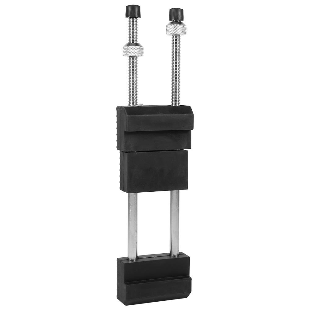 Professional Non-Slip Adjustable Whetstone Holder - Chrome Plated Iron & Silicone Base for Sharpening Knives, Tools - Perfect for Kitchen, Workshop & Outdoor Use