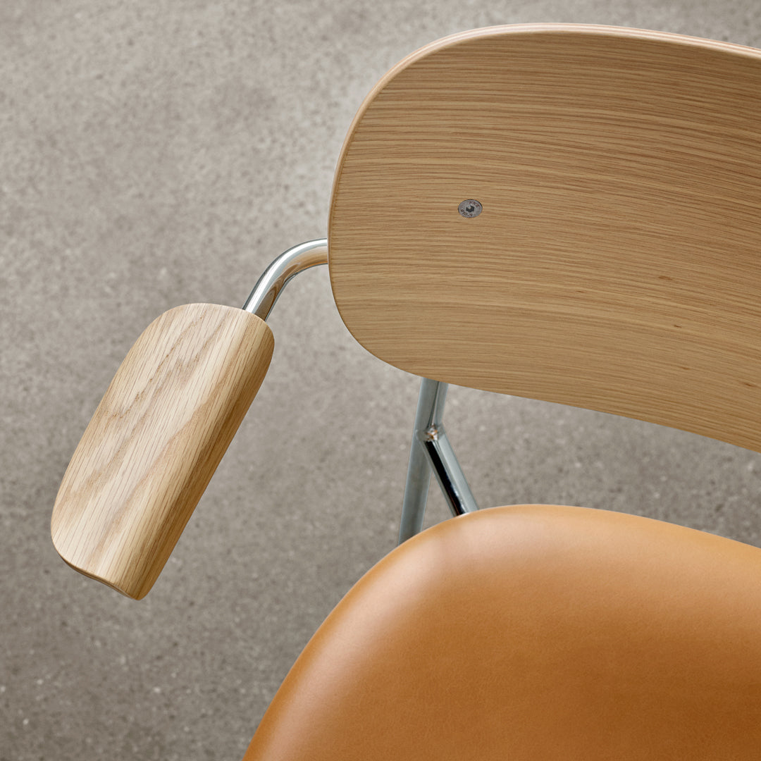 Modern Upholstered Dining Chair with Armrests - Comfortable & Stylish Seating for Kitchen, Dining Room, and Home Office