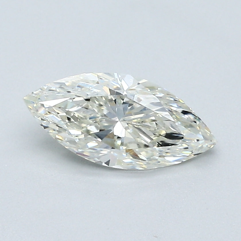 0.86 Carat Marquis Cut K Color SI2 Clarity Diamond - Elegant Engagement Ring & Wedding Jewelry for Women