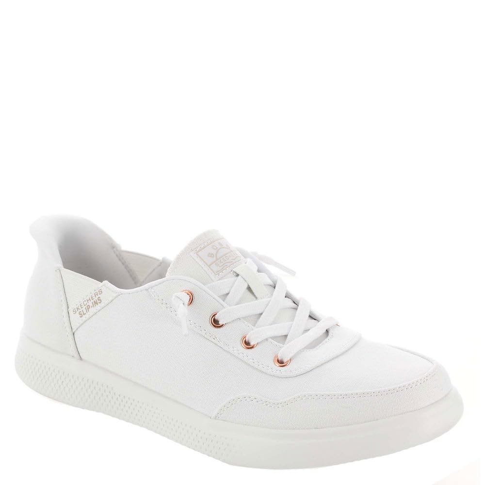 Skechers Women's Hands-Free Slip-Ins Skip Cute Sneakers - Comfortable Slip-On Walking Shoes for Women | Perfect for Casual Wear, Travel & Everyday Errands