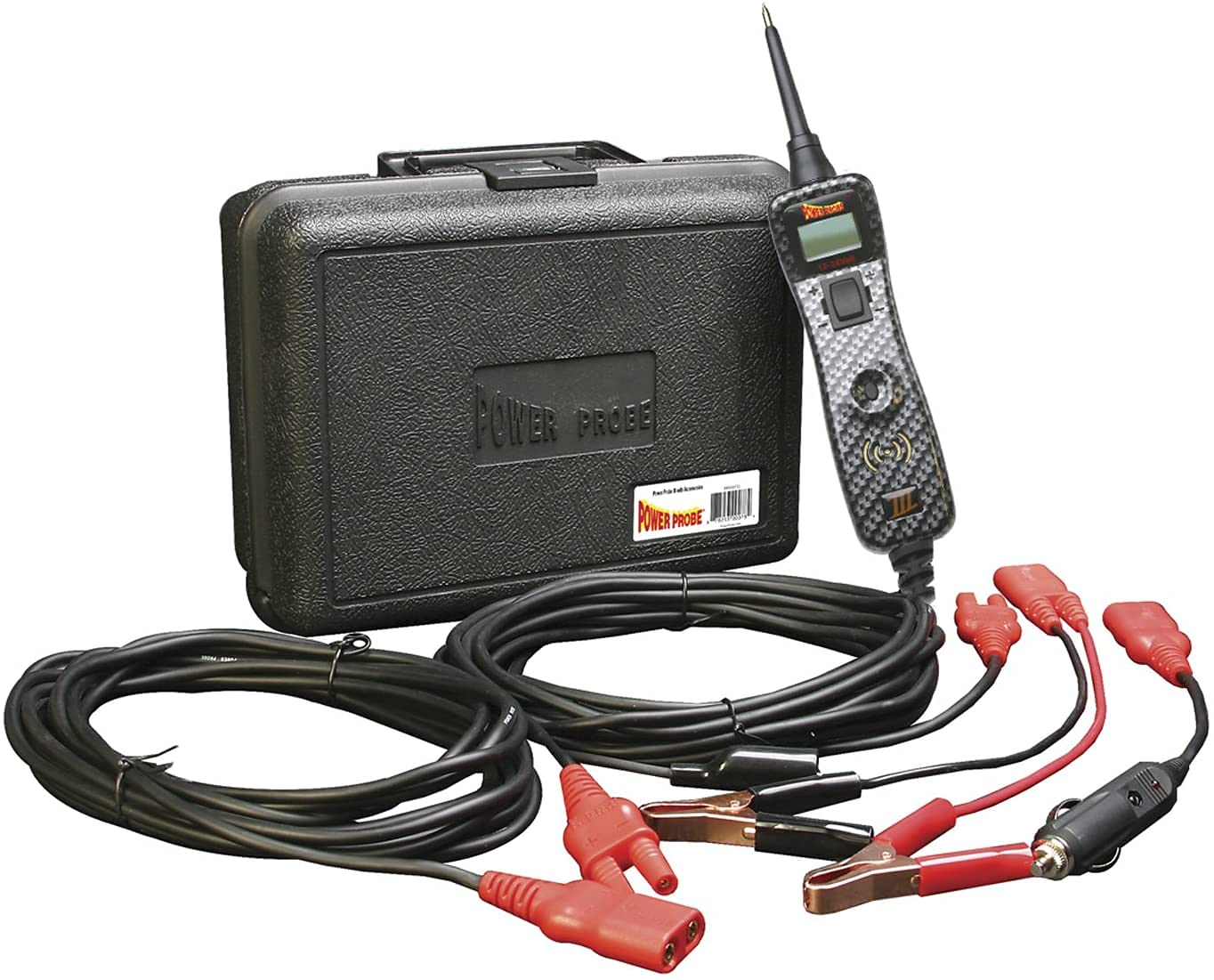 Power Probe PP319CARB III Carbon Fiber Edition Circuit Tester Kit - Automotive Electrical Diagnostic Tool for Cars, Trucks & Motorcycles - Perfect for Mechanics & DIY Enthusiasts
