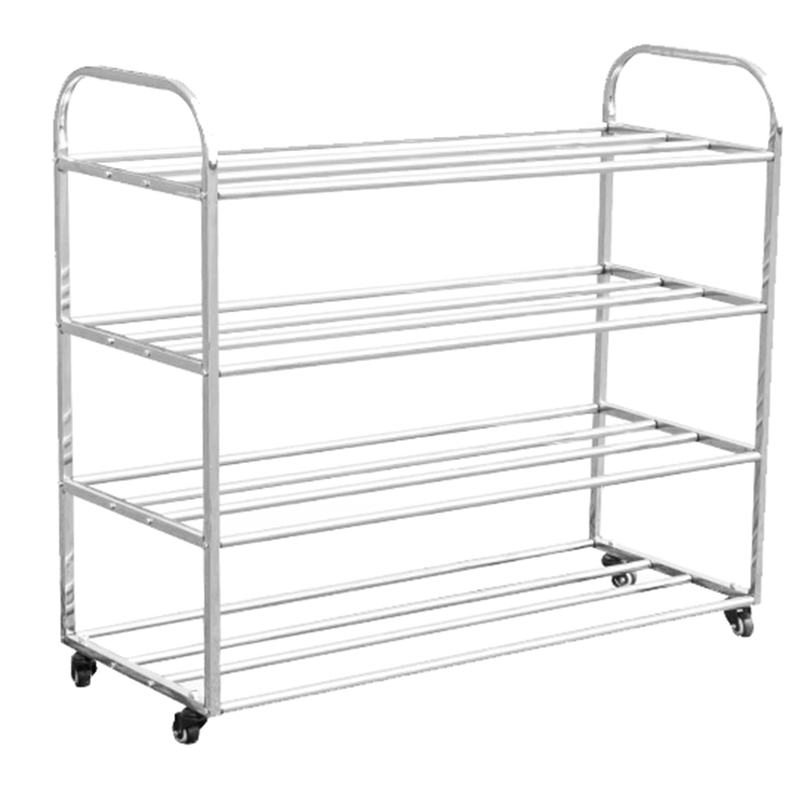 Lightweight Metal Basketball Ball Storage Rack - Freestanding Sports Equipment Stand for Garage, Training & Display | Durable Sporting Goods Organizer for Home Gym, Court & Sports Clubs (Style 2)