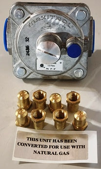 LP to Natural Gas Conversion Kit for 8-Burner Char Grill - NRE #054339 | Perfect for Outdoor BBQs, Camping & Backyard Cooking