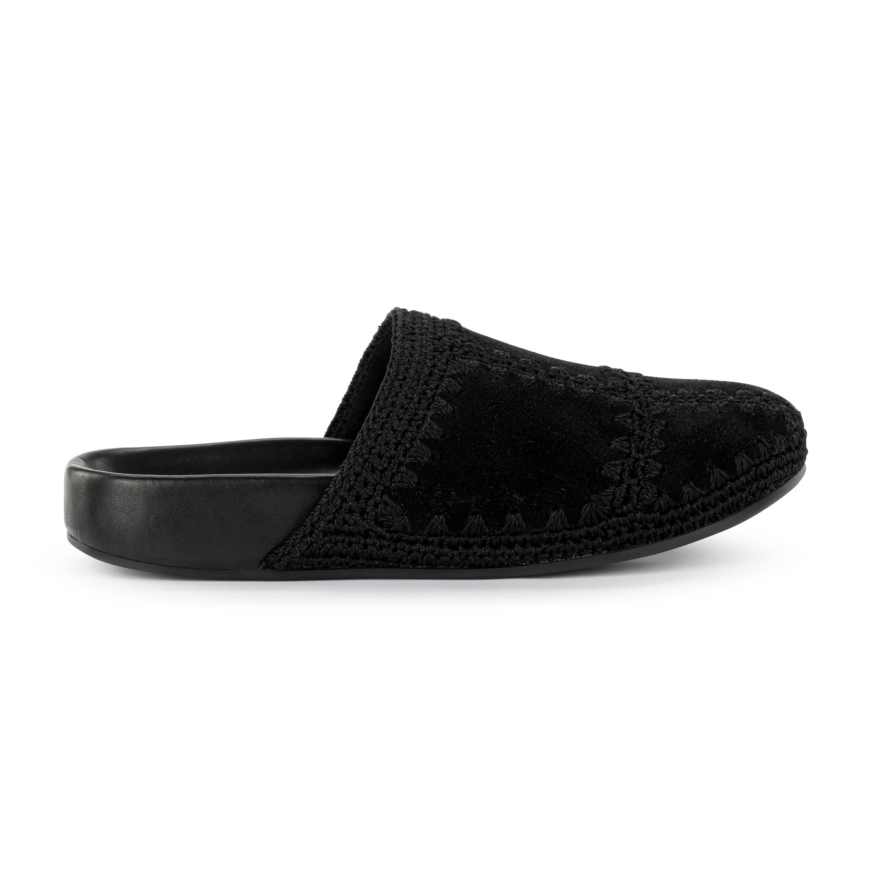 Bolinas Crochet Clogs for Women - Comfortable Handmade Summer Slide Sandals with Arch Support - Perfect for Beach, Pool, and Casual Outings