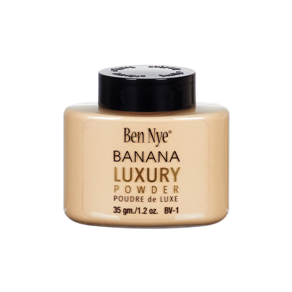 Ben Nye Banana Powder - Professional Loose Setting Powder for Makeup, Oil Control & Highlighting | Perfect for Stage, Photography & Everyday Use