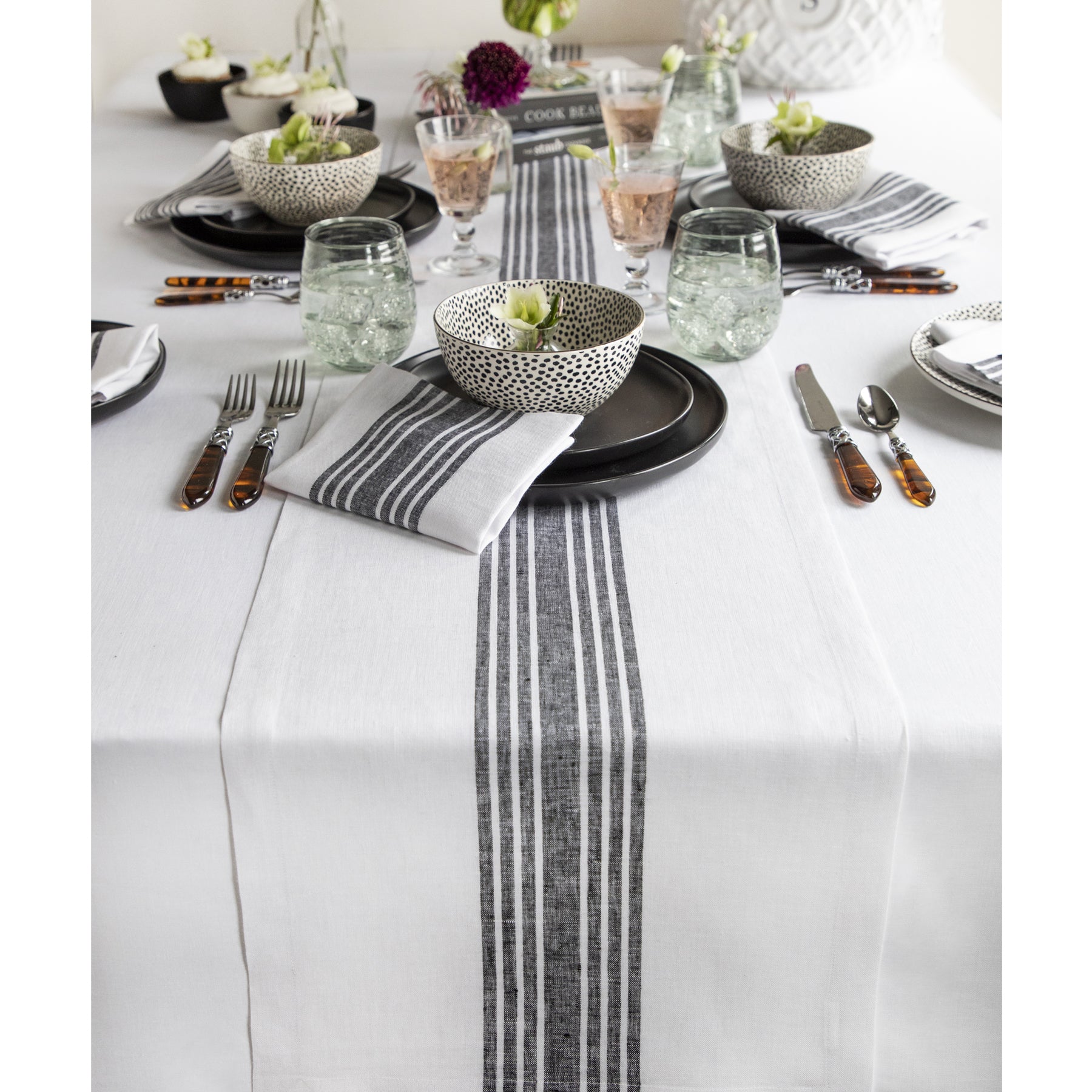 Burgundy and White Farmhouse