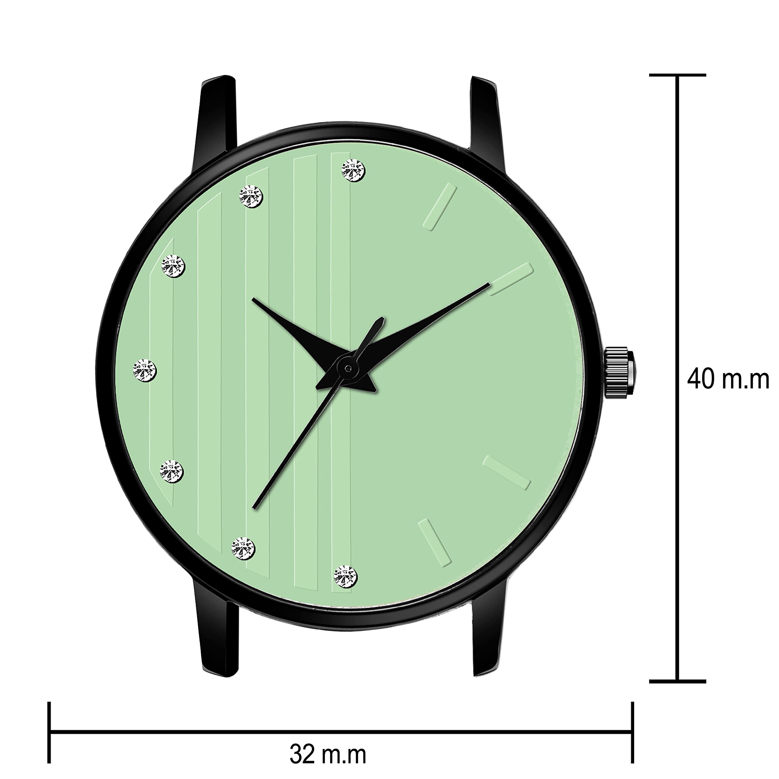 Stylish Analog Women's Watch with Leather Strap - Elegant Zabby Allen Timepiece for Casual & Office Wear