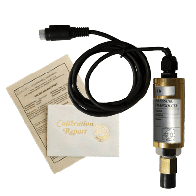 NIST Traceable Pressure Transducer with Certificate of Calibration - High Accuracy Measurement Device for Industrial & Laboratory Use