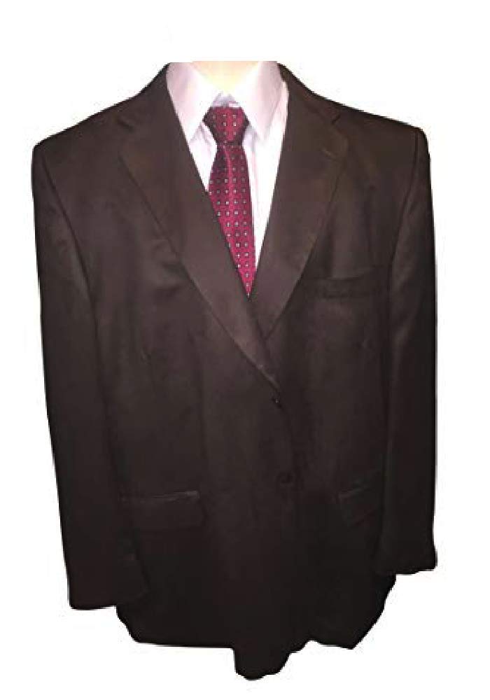 StoutMensShop Big & Tall Super Soft Microfiber Sport Coat for Men | Elegant Blazer for Business, Weddings & Formal Events | Comfortable Lightweight Jacket for Office & Special Occasions