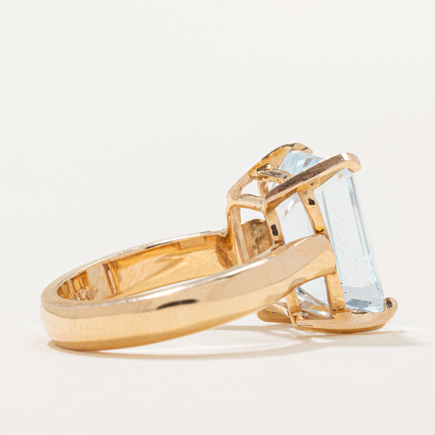 10.00ct Blue Topaz Cocktail Ring for Women - Size 7 | Elegant Statement Jewelry for Parties, Weddings & Special Occasions