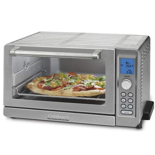 Cuisinart TOB-135N Deluxe Convection Toaster Oven Broiler - Stainless Steel Countertop Oven with Baking, Broiling & Toasting Functions - Perfect for Small Kitchens, Dorms & Office Break Rooms