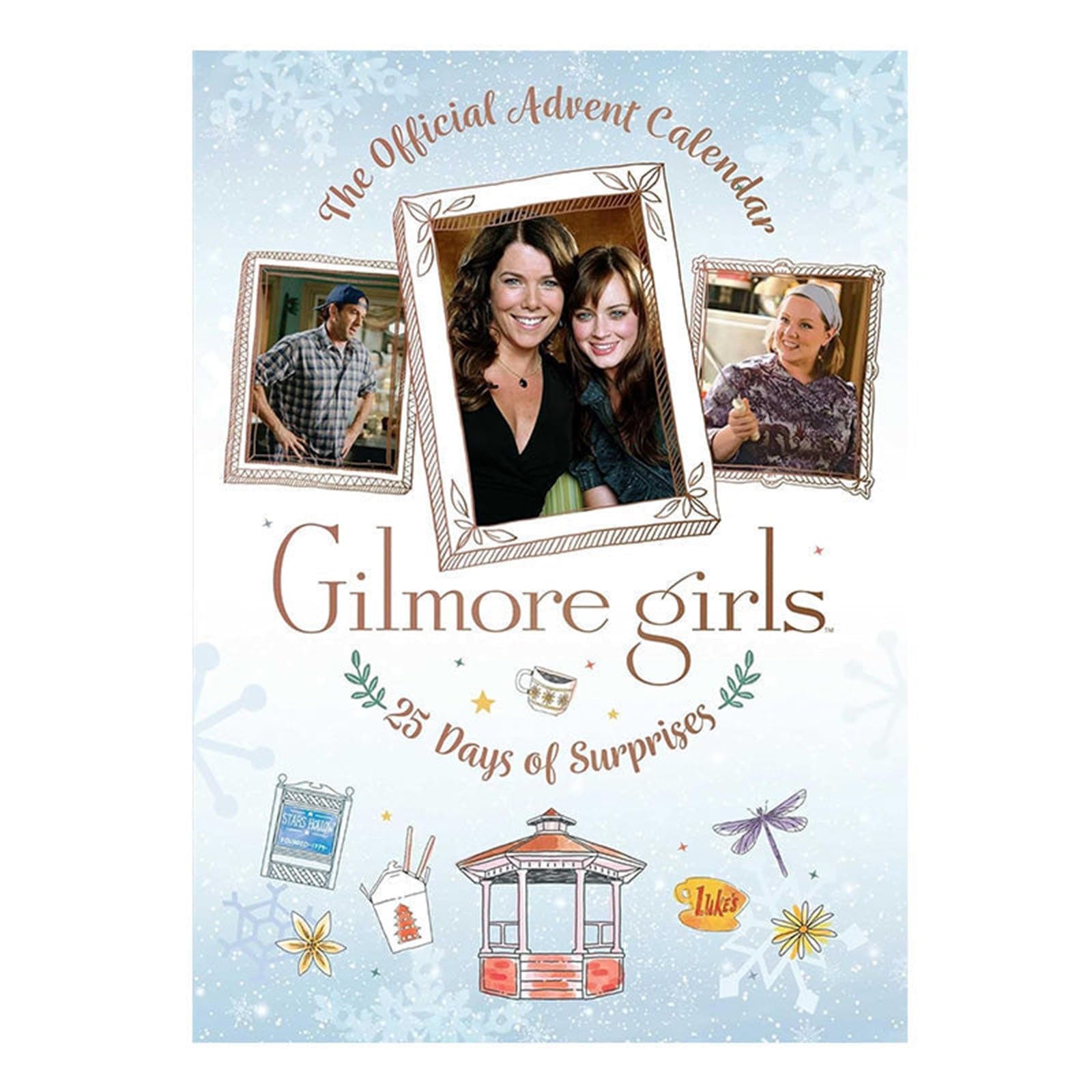 2024 Gilmore Girls Advent Calendar for Adults - Christmas Countdown Calendar, Unique Holiday Gift for Gilmore Girls Fans - Perfect for Home Decor, Office Celebration & Festive Countdown