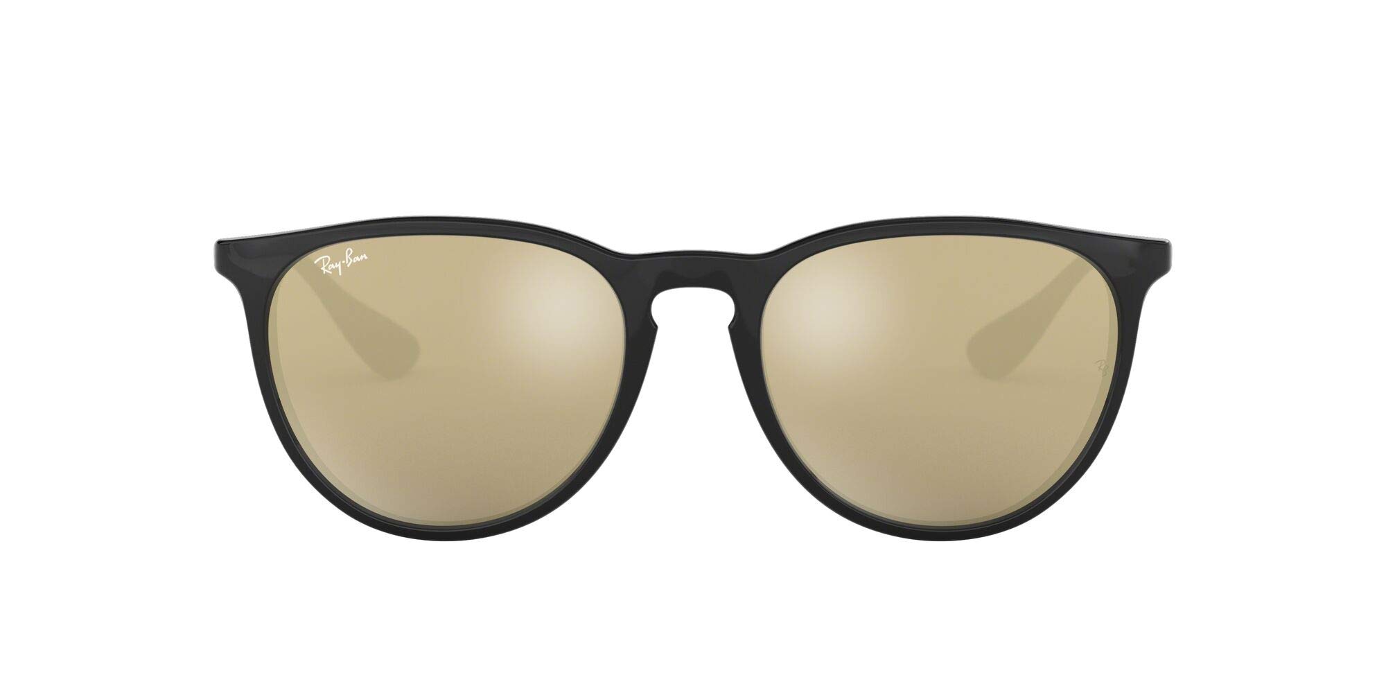 Ray-Ban RB4171 Erika Round Polarized Sunglasses for Women – Classic Retro Style, UV Protection – Perfect for Driving, Beach & Outdoor Activities