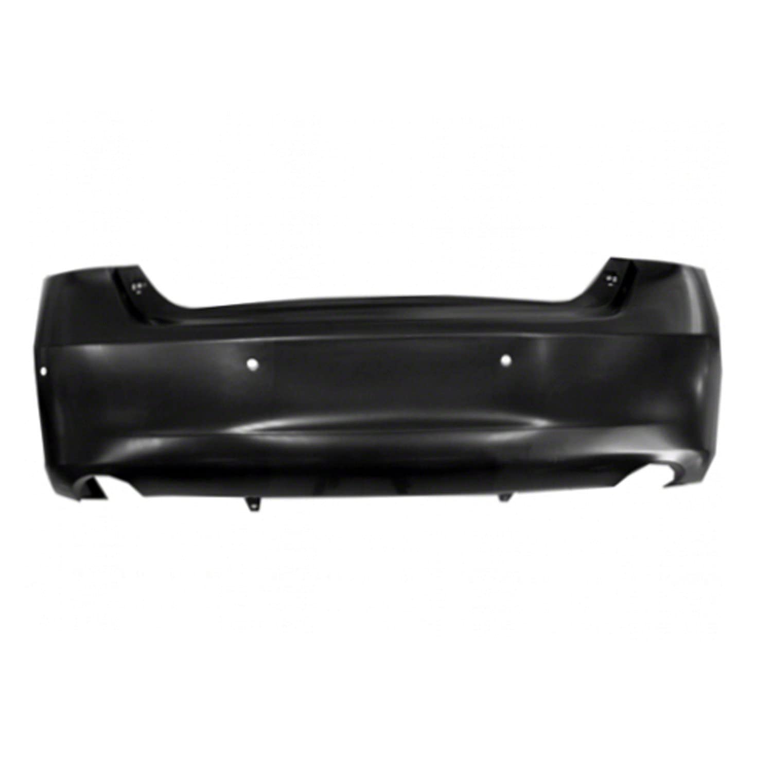 Primered Rear Bumper Cover Replacement for 2007-2012 Lexus ES350 with Park Assist (LX1100130) - Perfect Fit & Durable Protection for Parking & Collision Safety