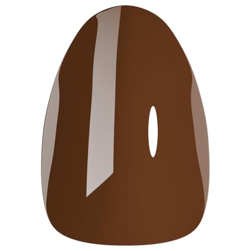 oval light brown
