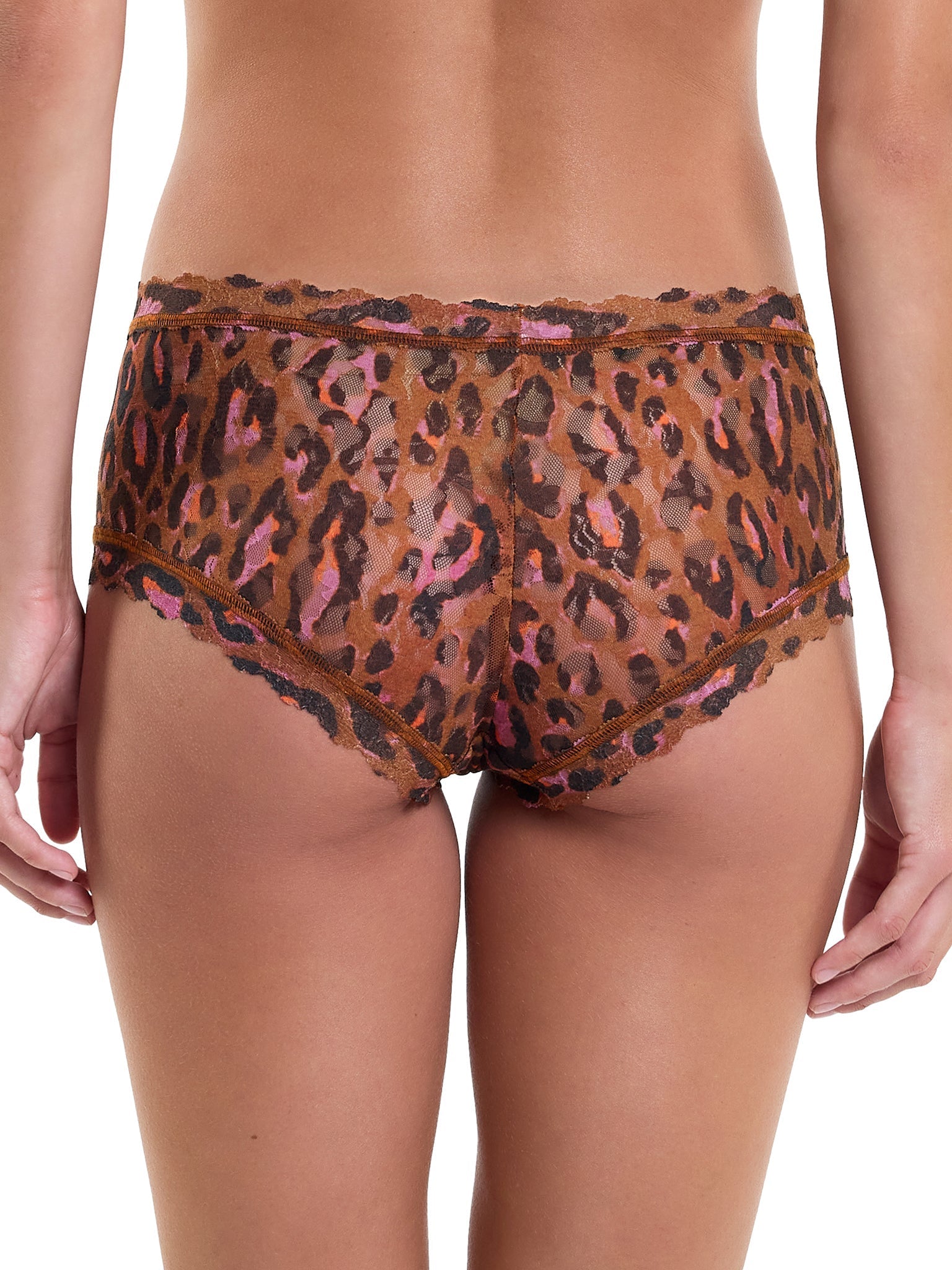 Printed Signature Lace® Boyshorts - Comfortable Women's Underwear for Everyday Wear | Perfect for Sleep, Lounge & Casual Outfits
