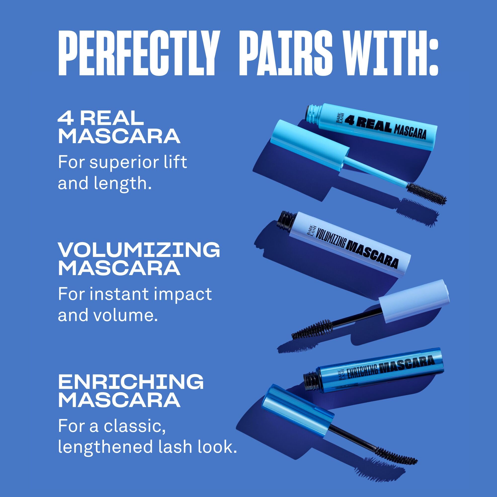 Babe Original Intensifying Lash & Mascara Primer with Peptides, Shea Butter & Castor Oil | Lash Growth Serum for Longer, Thicker Lashes | Cruelty-Free Vegan Lash Mask | Perfect for Night Care & Mascara Boosting