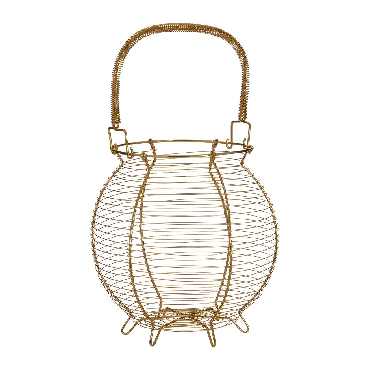 Premium Iron Wire Egg Basket for Farm Fresh Eggs - Rustic Kitchen Decor & Farmhouse Style Storage - Perfect for Farmers Markets, Country Kitchens, and Farmhouse Pantry Organization