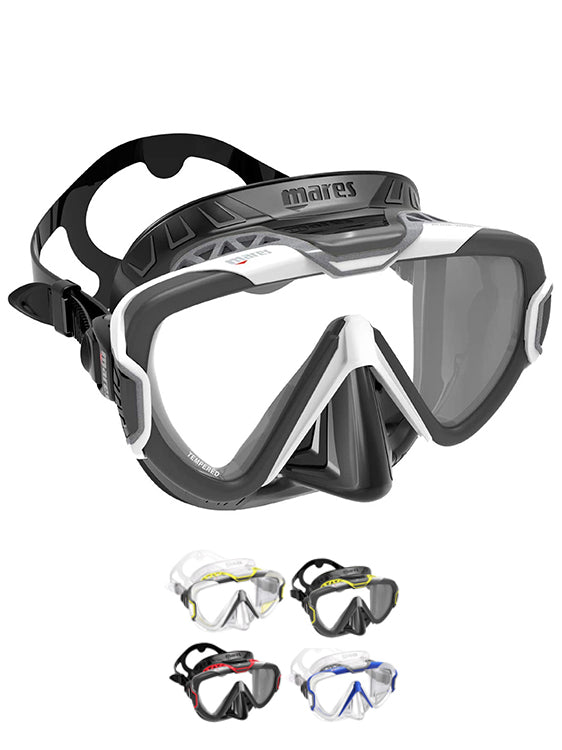 Mares Pure Wire Dive Mask - Low Volume Scuba Diving Mask for Snorkeling & Freediving - Perfect for Clear Underwater Vision in Ocean, Pool & Spearfishing Adventures