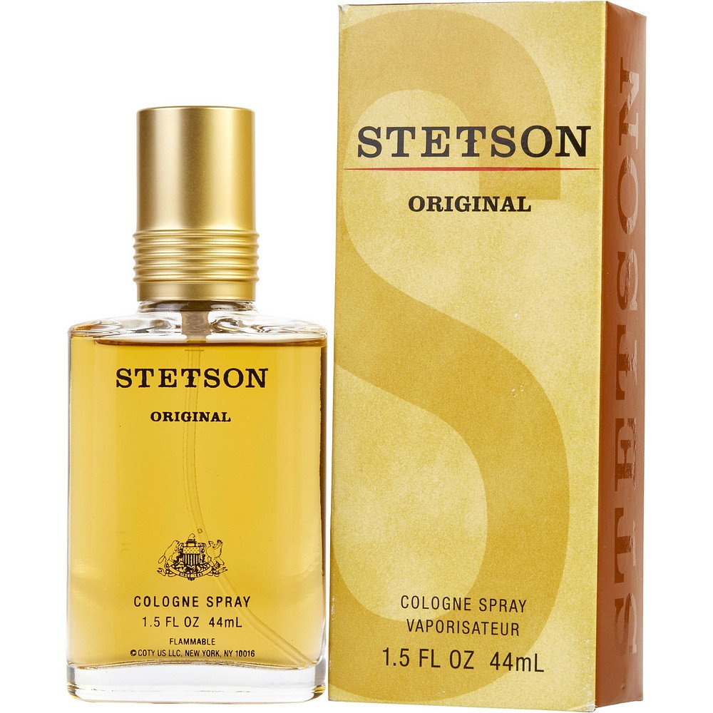 STETSON by Coty Cologne Spray for Men, 1.5 oz (Pack of 2) - Fresh Woody Scent, Long-Lasting Fragrance for Daily Wear & Special Occasions