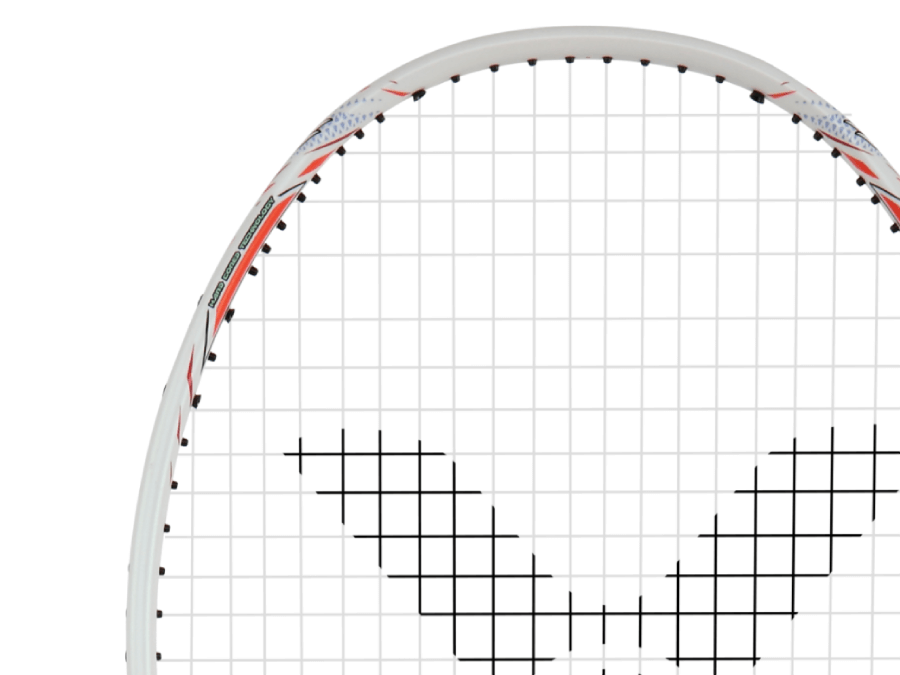 Victor Thruster K Ryuga TD D Unstrung Badminton Racket - Flame Red | Professional Carbon Fiber Badminton Racket for Competitive Play & Training | Perfect for Tournaments, Club Matches & Advanced Players