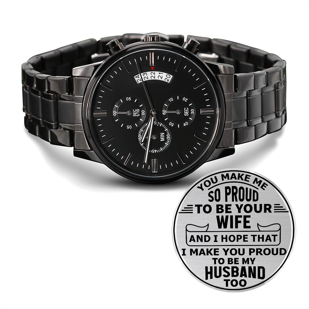 Durable Men's Watch - Perfect Gift for Husband, Christmas, Birthday - Ideal for Everyday Wear, Work & Special Occasions