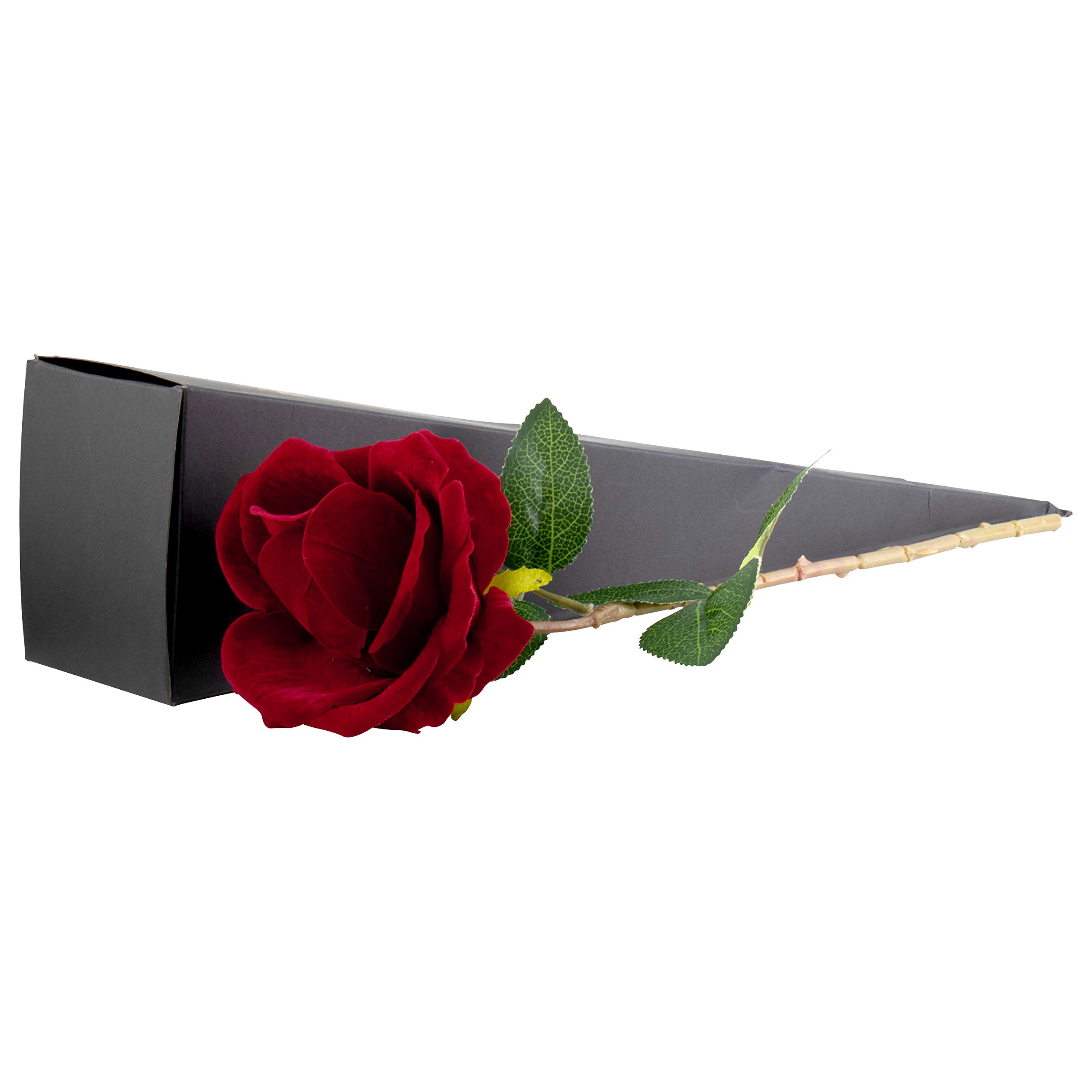 Luxury Noble Rose Ring Box with LED Lights - Elegant Flower Engagement Ring Box for Wedding Proposals, Anniversaries & Special Gifts | Perfect for Romantic Surprises & Jewelry Presentation