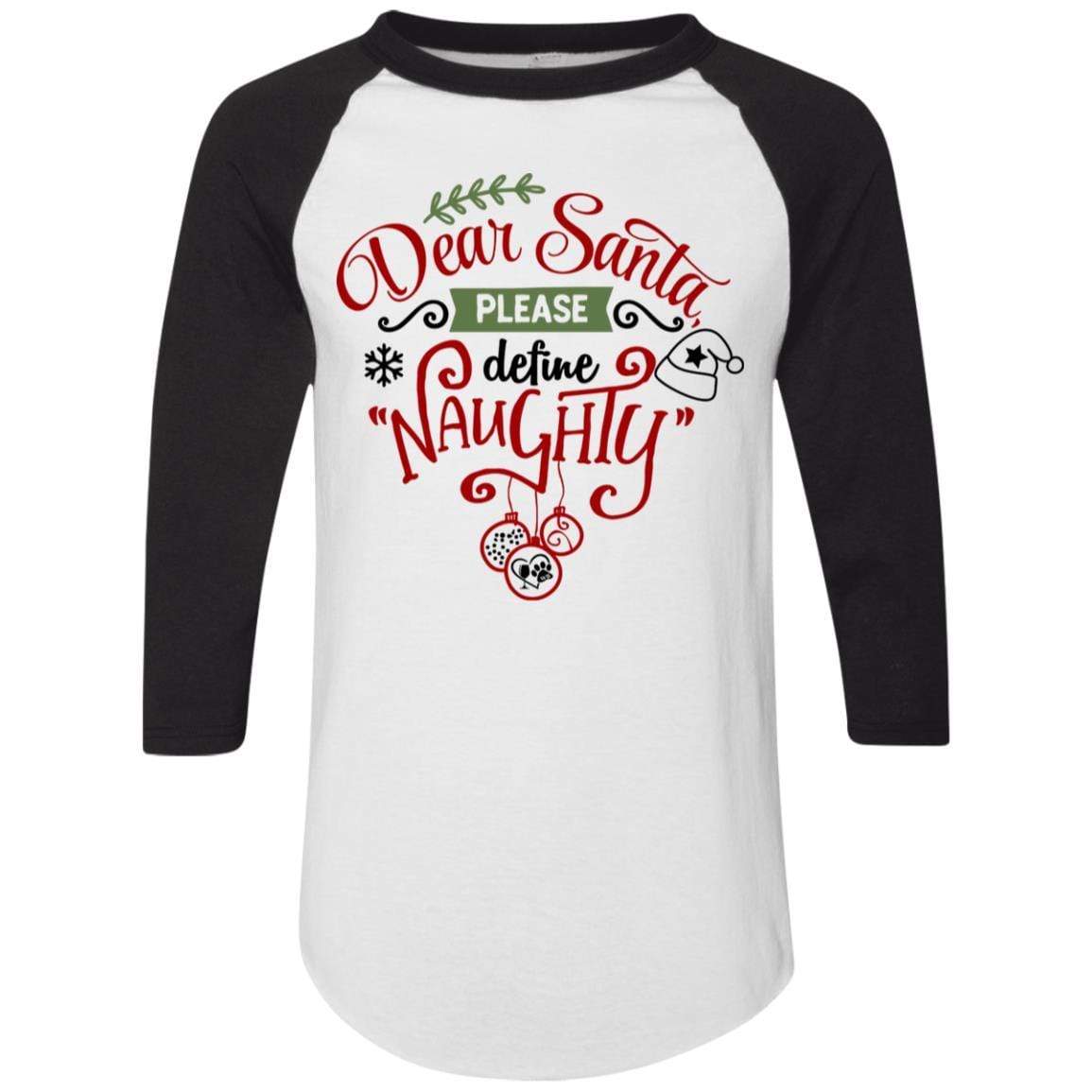 WineyBitches.Co Colorblock Raglan Jersey - Trendy Baseball Tee for Women | Soft & Comfortable Long Sleeve Shirt | Perfect for Casual Outings, Girls Night Out & Wine Tasting Events
