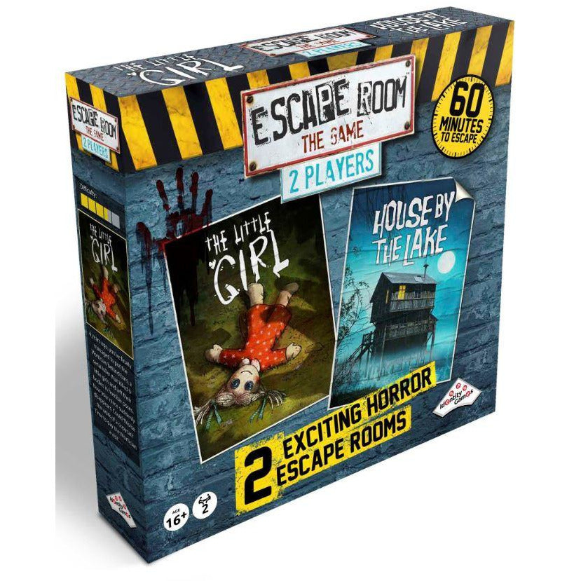 Escape Room Game: 2 Players Edition - The Little Girl & House by the Lake | Mystery Puzzle Adventure for Date Night & Family Game Night