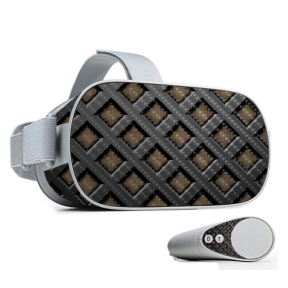 Premium Carbon Fiber Skin for Oculus Go - Black Matte Protective Cover | Durable, Scratch-Resistant Vinyl Wrap | Easy to Install & Remove | Made in USA | Perfect for Gaming, VR Protection & Customization