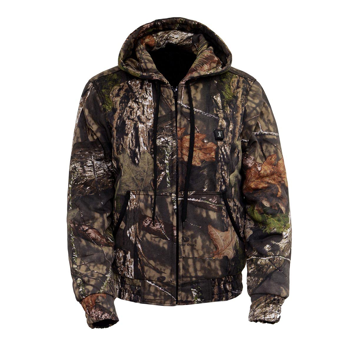 Nexgen Heat NXL2776SET Women's Heated Camouflage Hoodie with Battery Pack - Warm Hunting Jacket for Outdoor Winter Activities, Camping & Cold Weather Adventures