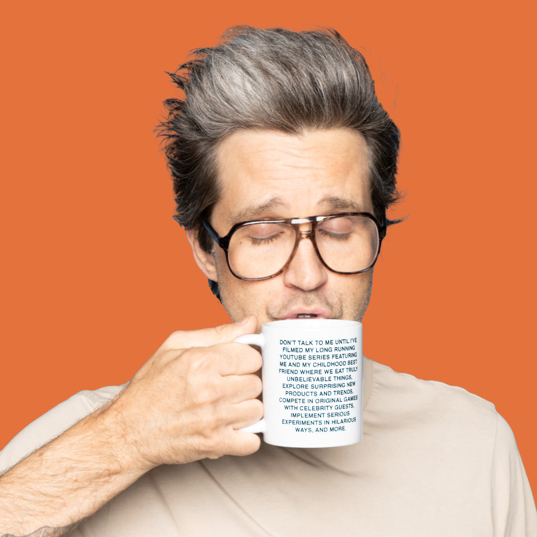 GMM Don't Talk To Me Coffee Mug - Funny Sarcastic Ceramic Cup for Office, Home & Gifts - Perfect for Coffee, Tea & Hot Beverages
