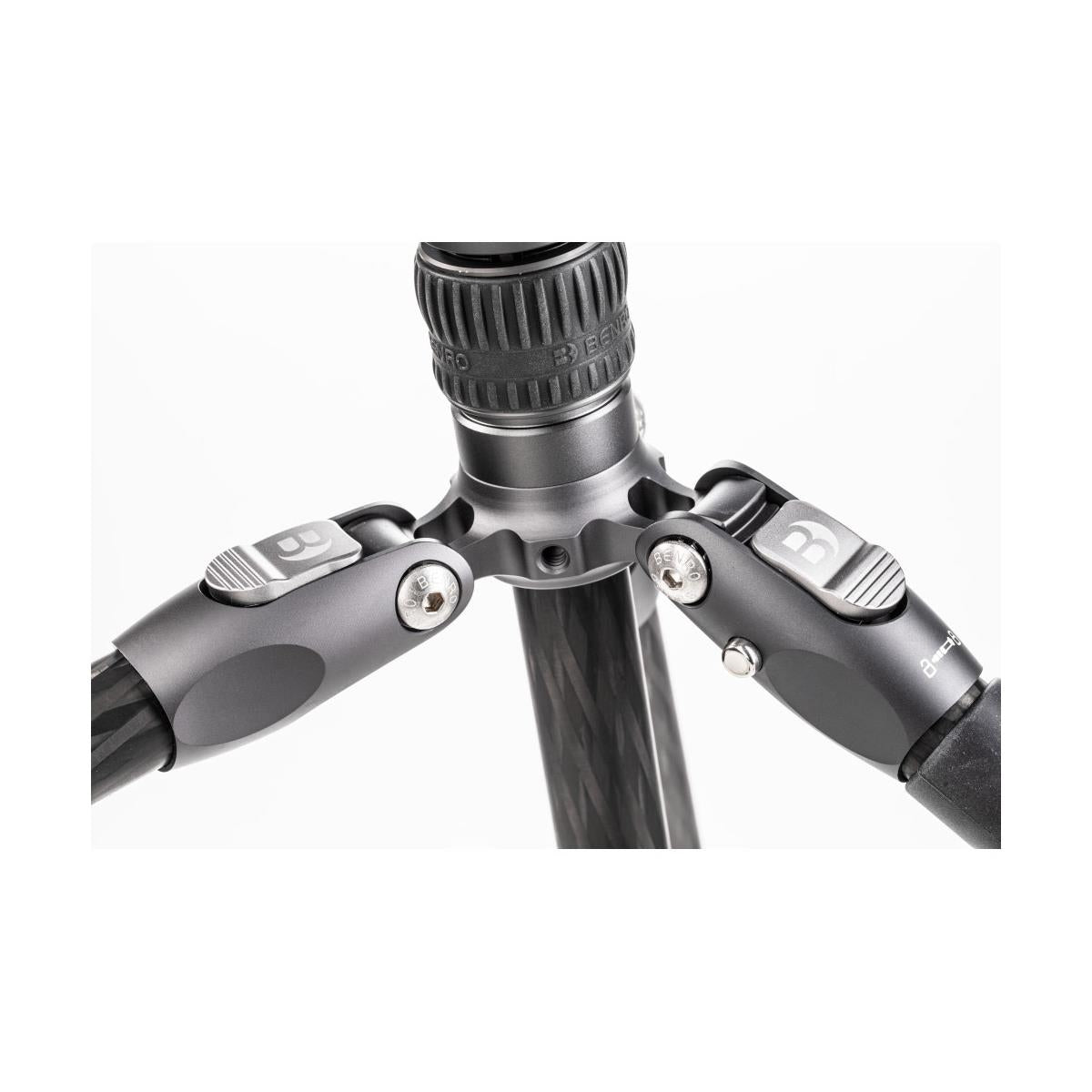 Benro Rhino Carbon Fiber Tripod & Monopod - 4-Section Legs with VX20 Ballhead for Photography & Videography - Travel, Hiking, Outdoor Shooting