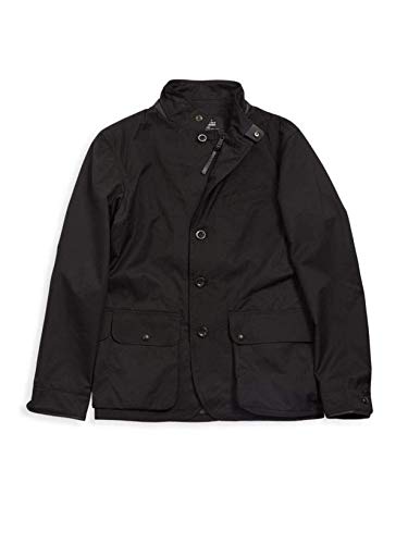Ralph Lauren Men's Performance Polo Outwear Coat - Lightweight Water-Resistant Jacket for Outdoor Activities, Size XL, Black - Perfect for Hiking, Running & Casual Wear