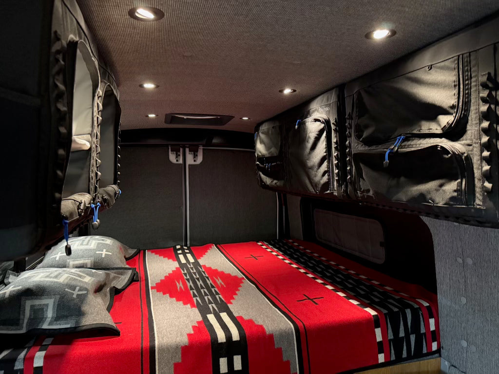 Ford Transit Innie Sleeper - Driver Side Sleeper Conversion Kit for Camper Vans | Comfortable Sleeping Solution for Road Trips & Camping Adventures