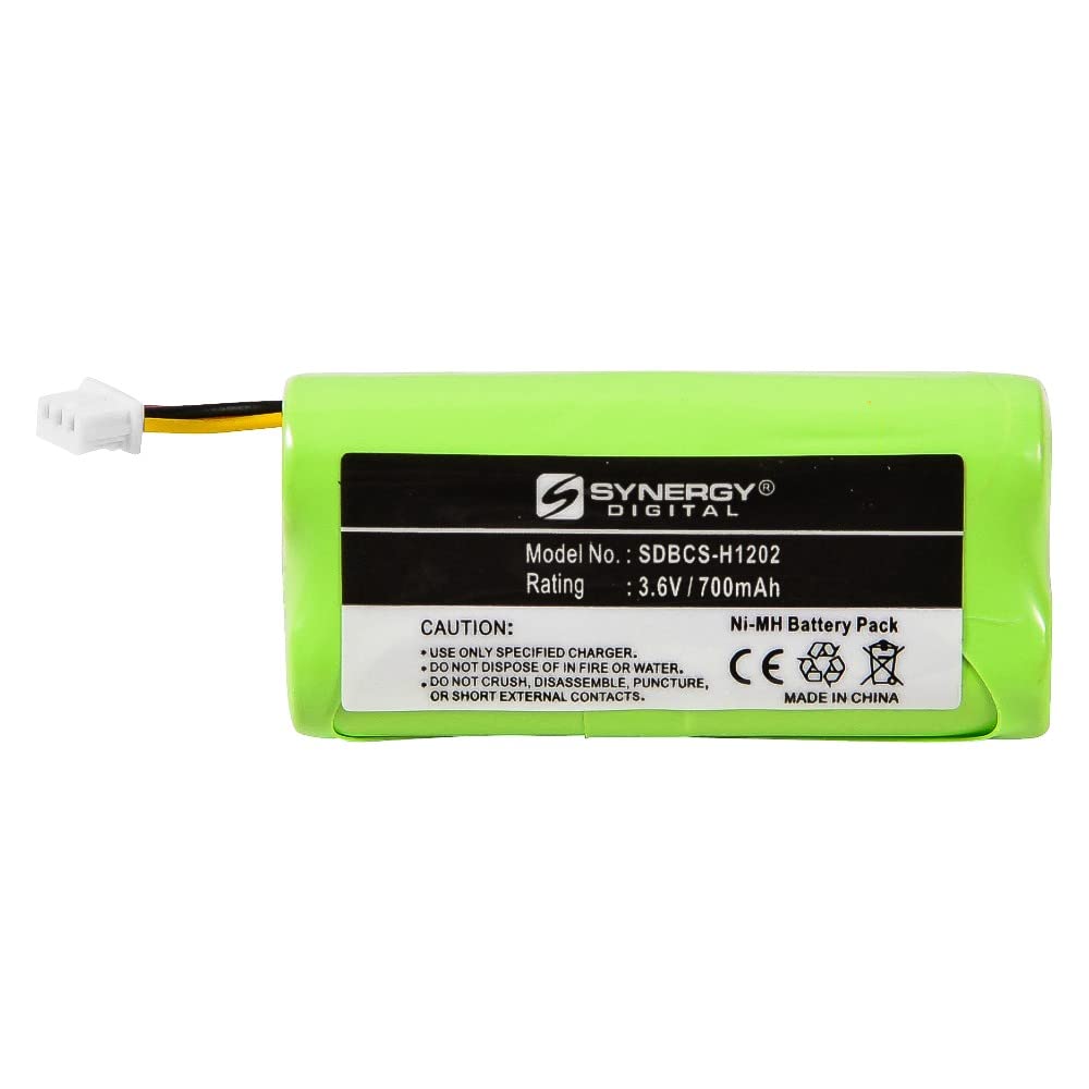 Synergy Digital Barcode Scanner Batteries - 5 Pack Ni-MH 3.6V 700mAh Replacement for Symbol 82-67705-01 & BTRY-LS42RAAOE-01 - Perfect for Retail, Warehouse, and Inventory Management Systems