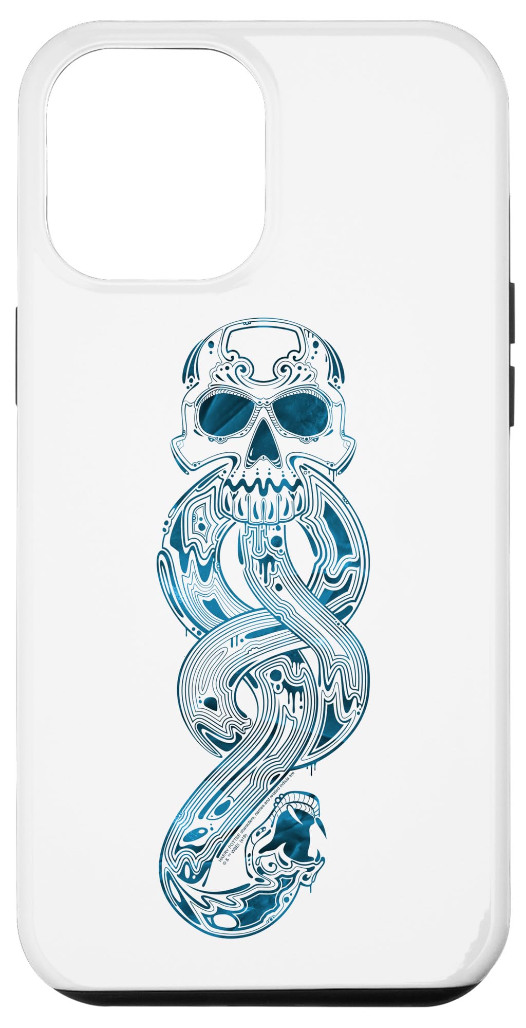 Harry Potter Death Eater Dark Mark Logo iPhone 12 Pro Max Case - Protective Phone Cover for Wizards & Fans - Perfect for Cosplay, Halloween & Movie Themed Events