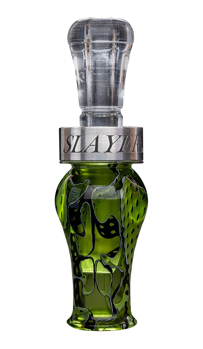 Premium Drake Double Reed Duck Call - Realistic Hunting Sound for Waterfowl | Superior Tone & Easy to Use | Beginner to Pro Duck Hunting Accessories | Perfect for Marshes, Ponds & Field Hunting