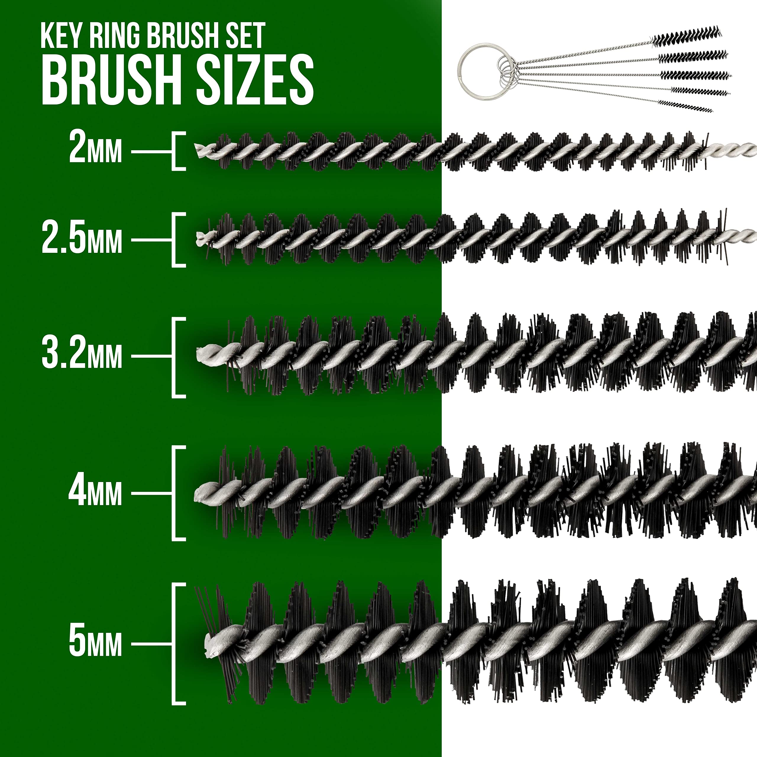 Master Airbrush 12-Piece Cleaning Kit with 5 Needles, 5 Brushes & 1 Wash Needle - Professional Airbrush Maintenance Tool for Artists, Hobbyists & DIY Projects
