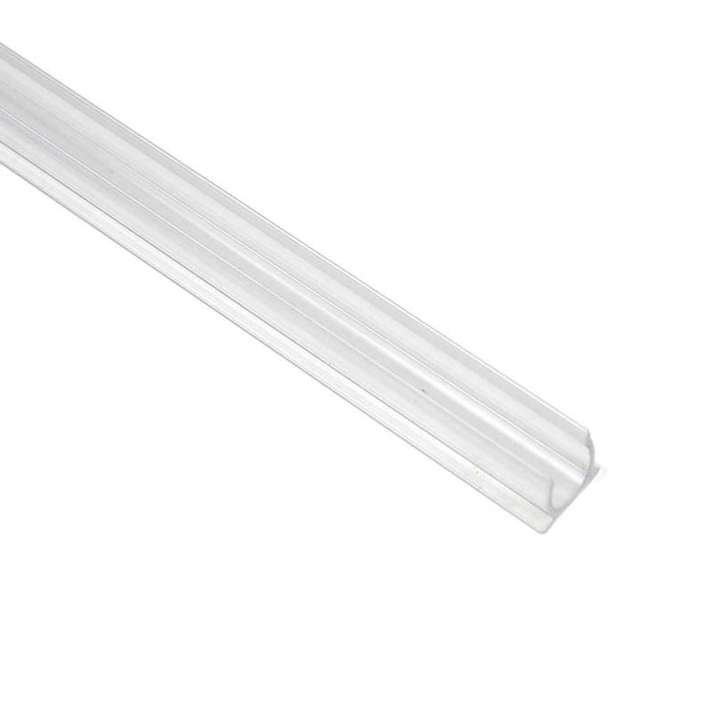 5 Pack 3FT 1/2 Inch Clear PVC Rope Light Mounting Track - Durable Outdoor Channel for LED Tube Rope Lights - Perfect for Holiday Decorations, Patio Lighting & Landscape Accents