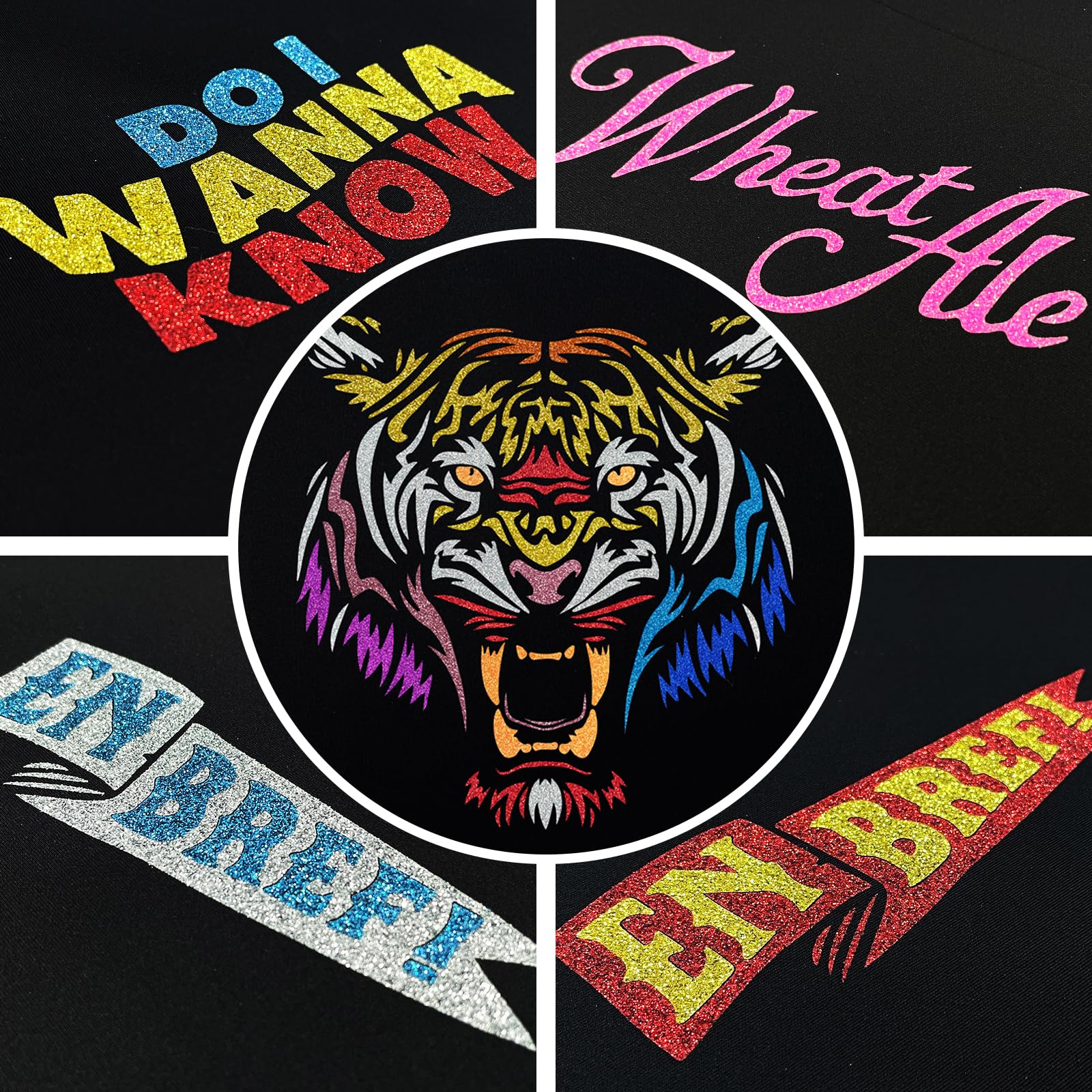 Silver Glitter Heat Transfer Vinyl (HTV) Roll 12