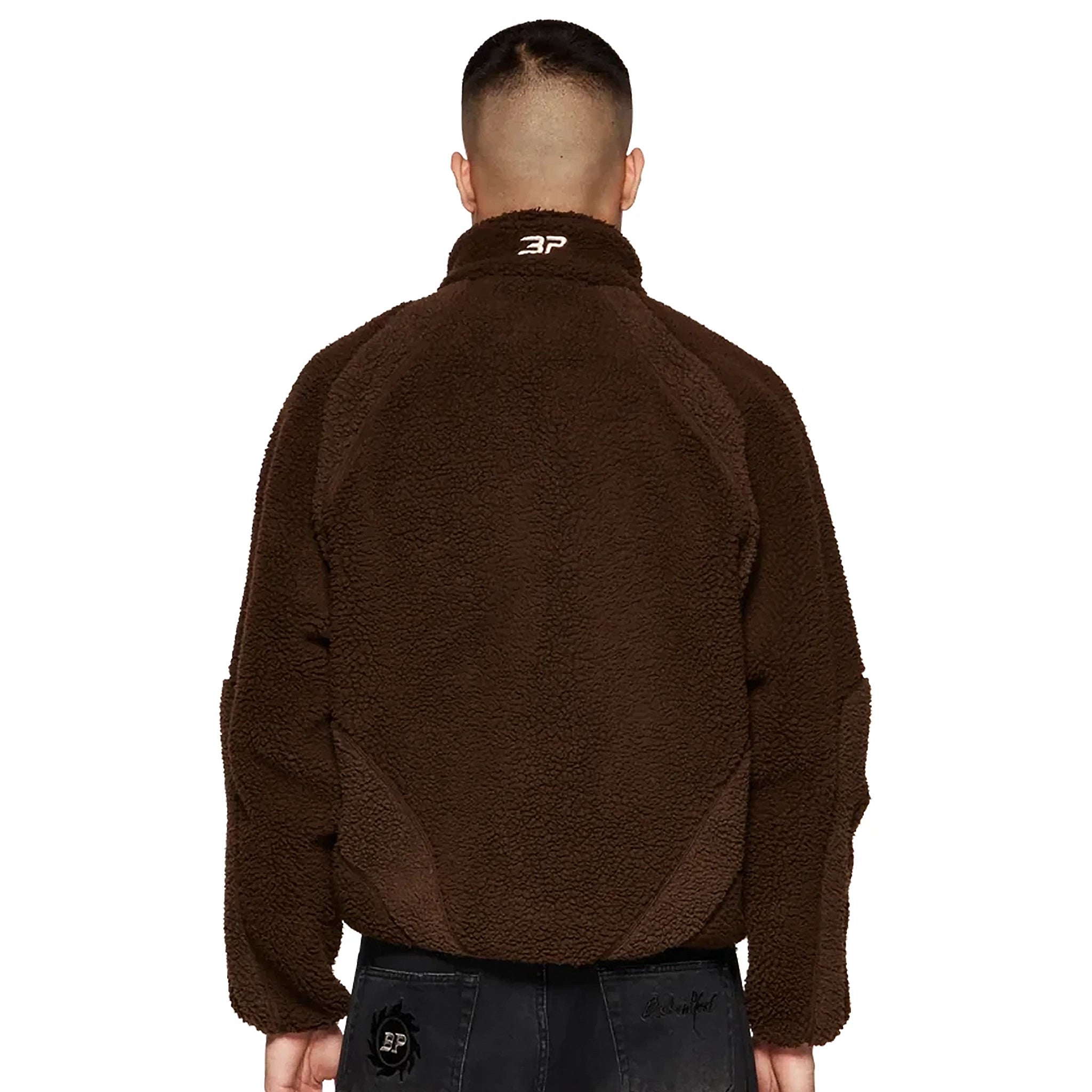 Broken Planet Mocha Polar Fleece Jacket - Soft & Warm Winter Outerwear for Men & Women - Perfect for Hiking, Camping & Outdoor Activities