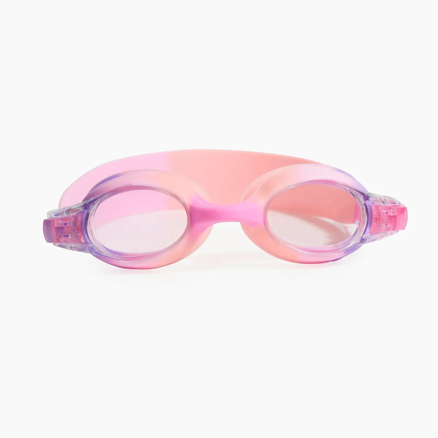 Bling2O Pink and Purple Toddler Swim Goggles for Kids - UV Protection, Leak-Proof Design for Pool, Beach & Swimming Lessons