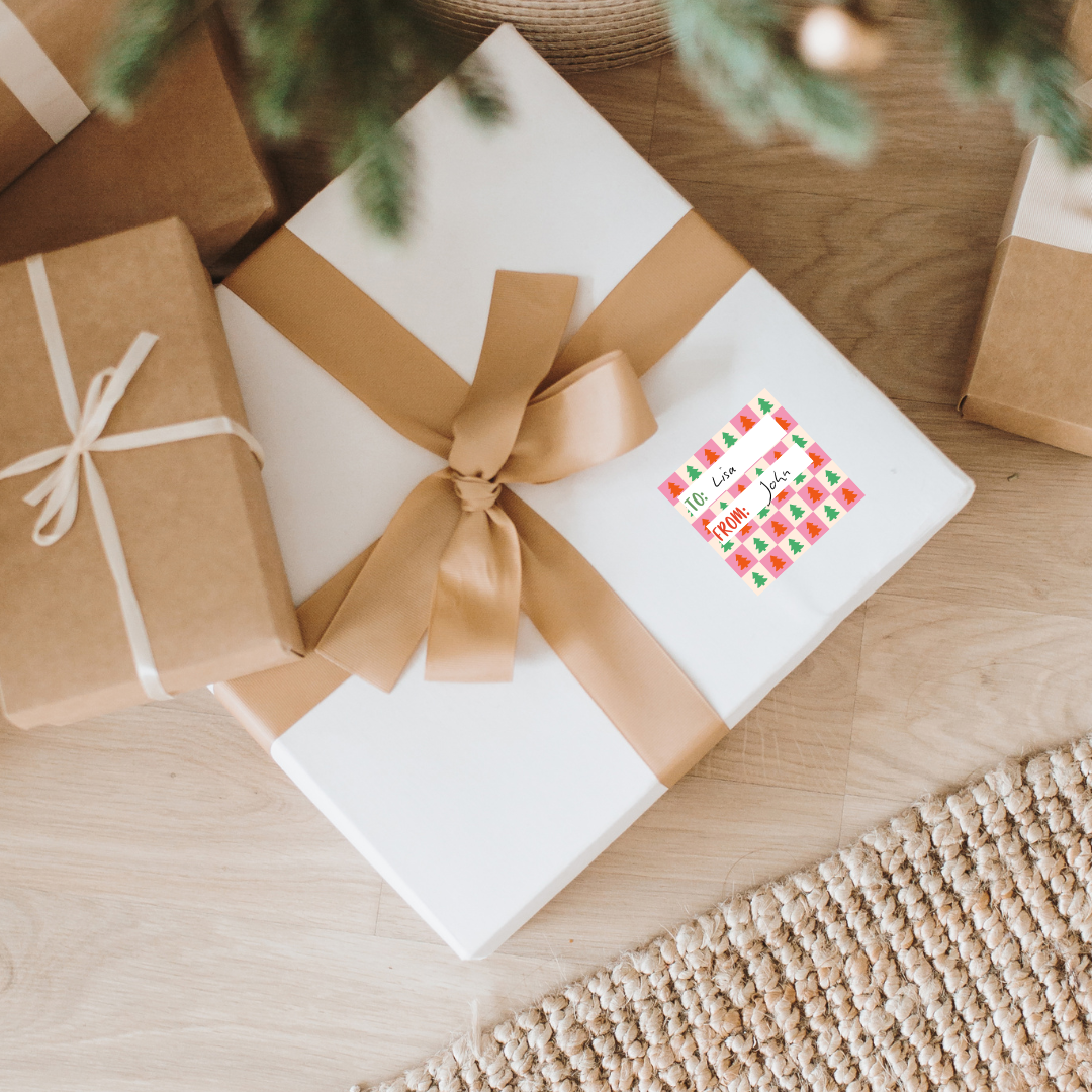 Christmas Gift Sticker Pack - 47 Unique Holiday Stickers for DIY Crafts, Scrapbooking & Gift Wrapping - Perfect for Christmas Cards, Party Decorations & Holiday Gifts
