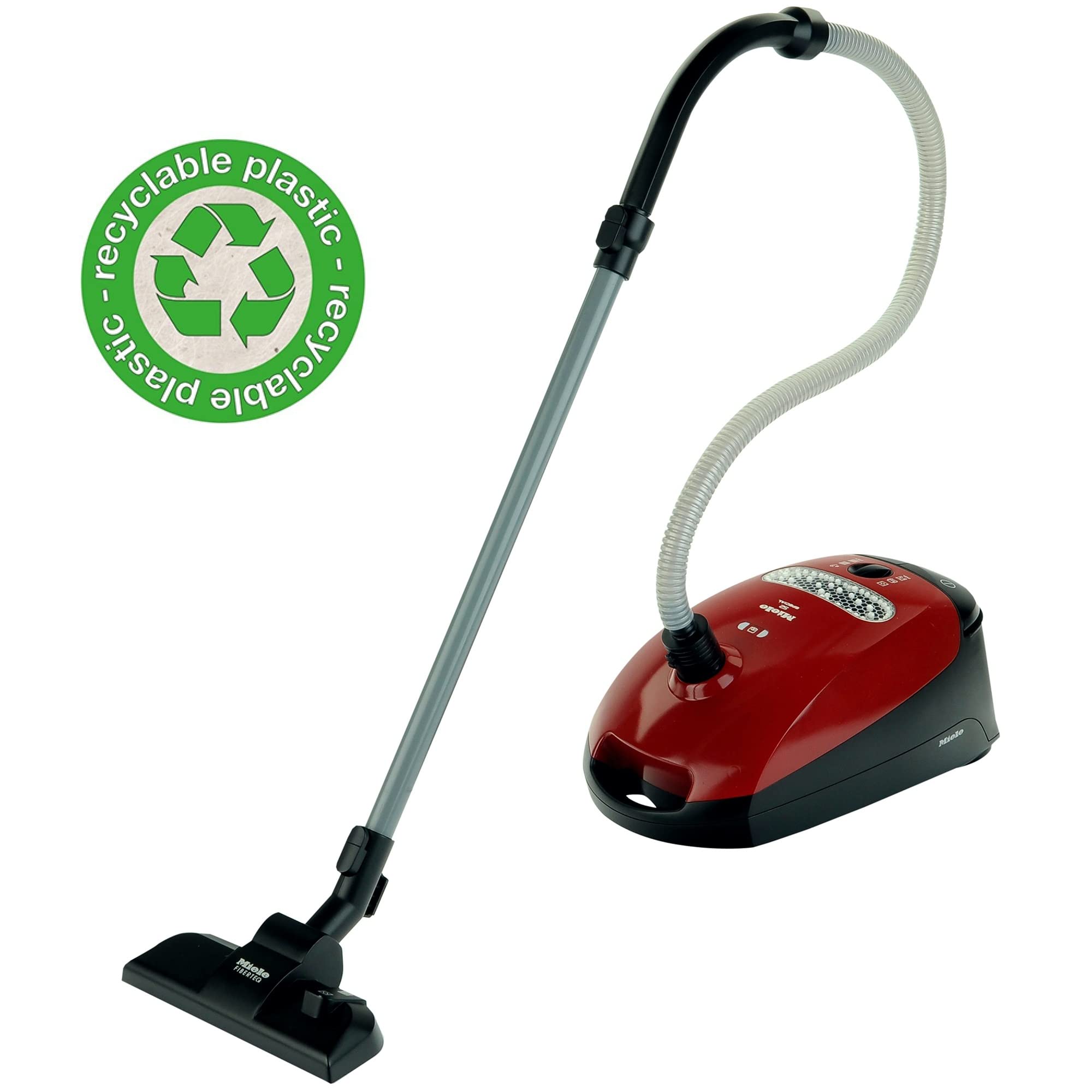 Klein Theo Miele Vacuum Toy (6843) - Realistic Pretend Play Cleaning Set for Kids - Perfect for House Role Play & Early Childhood Development