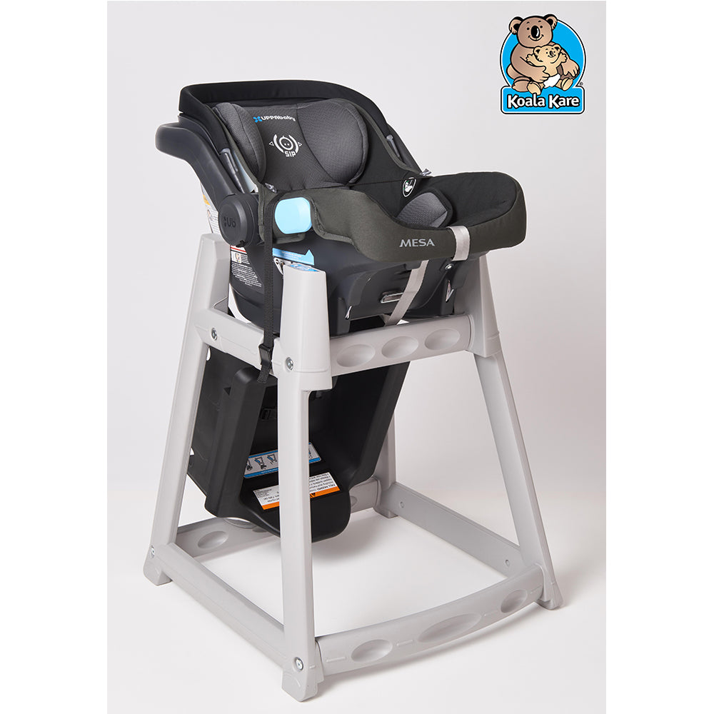 Koala Kare KB977 Grey Legs KidSitter - Adjustable Baby Changing Station for Daycares & Public Restrooms | Durable & Safe Diaper Changing Table for Toddlers & Infants