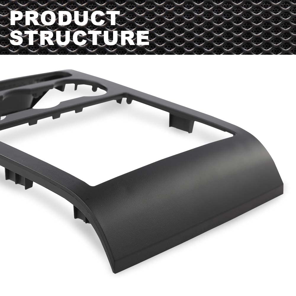 Dash Radio Climate Control Bezel Trim Panel for 2004-2008 Ford F150 - Black OEM Replacement Part | Perfect for Interior Upgrade & Car Restoration Projects