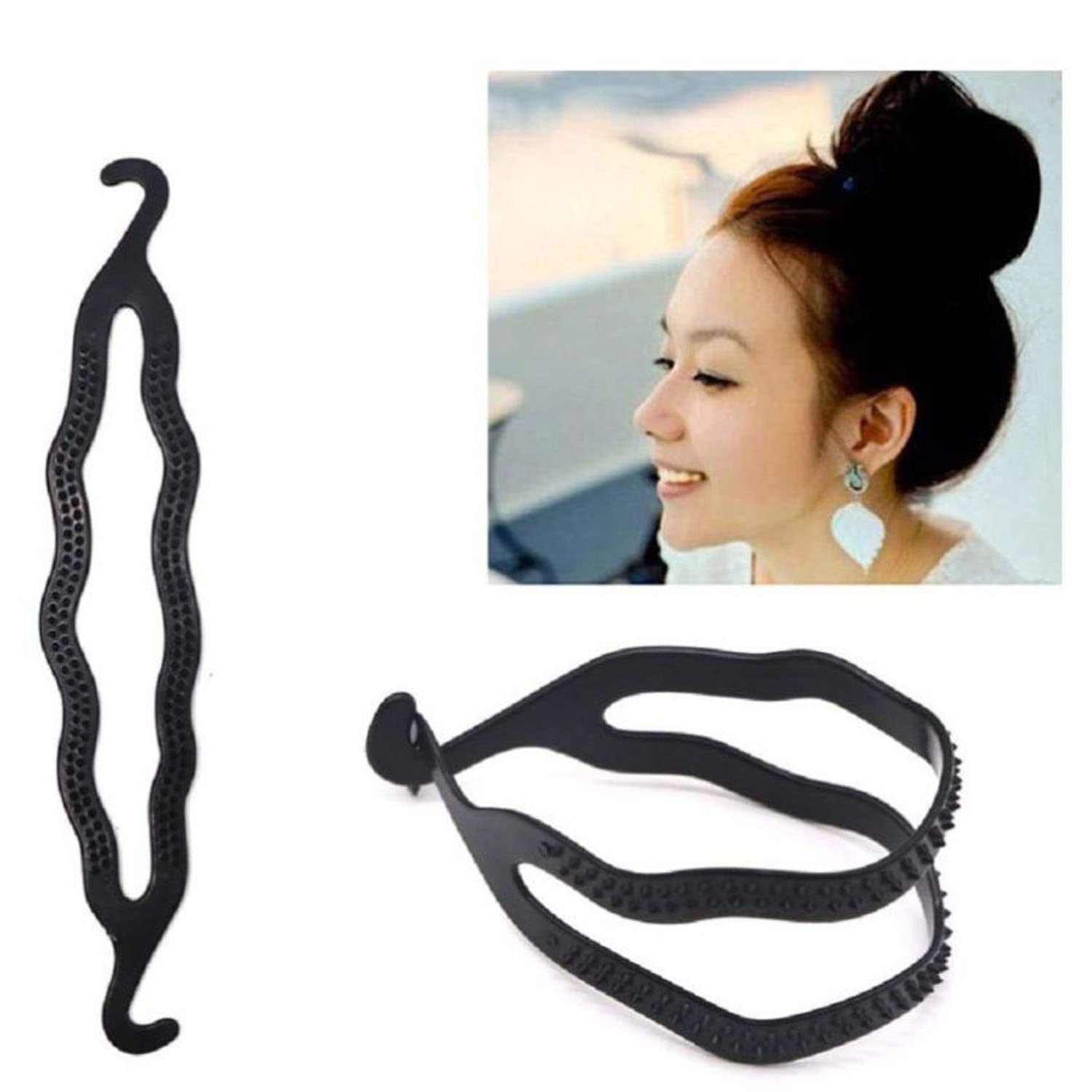 ASG 6Pcs Hair Styling Tool Kit - Topsy Tail, Hair Loop, Braiding & Updo Ponytail Maker for Women & Girls | DIY French Braid & Styling Accessories for Everyday, Parties & Special Occasions