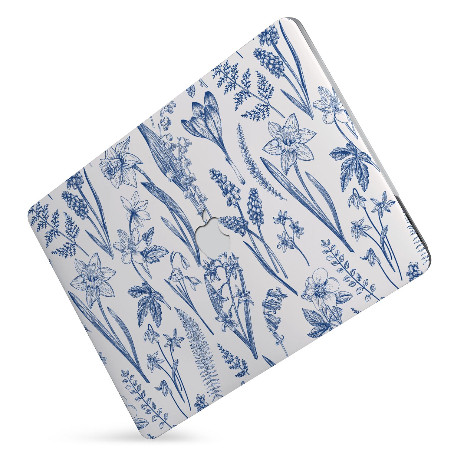 Premium MacBook Pro/Air Protective Case with Floral Design - Durable & Stylish Cover for Work, Travel & Everyday Use